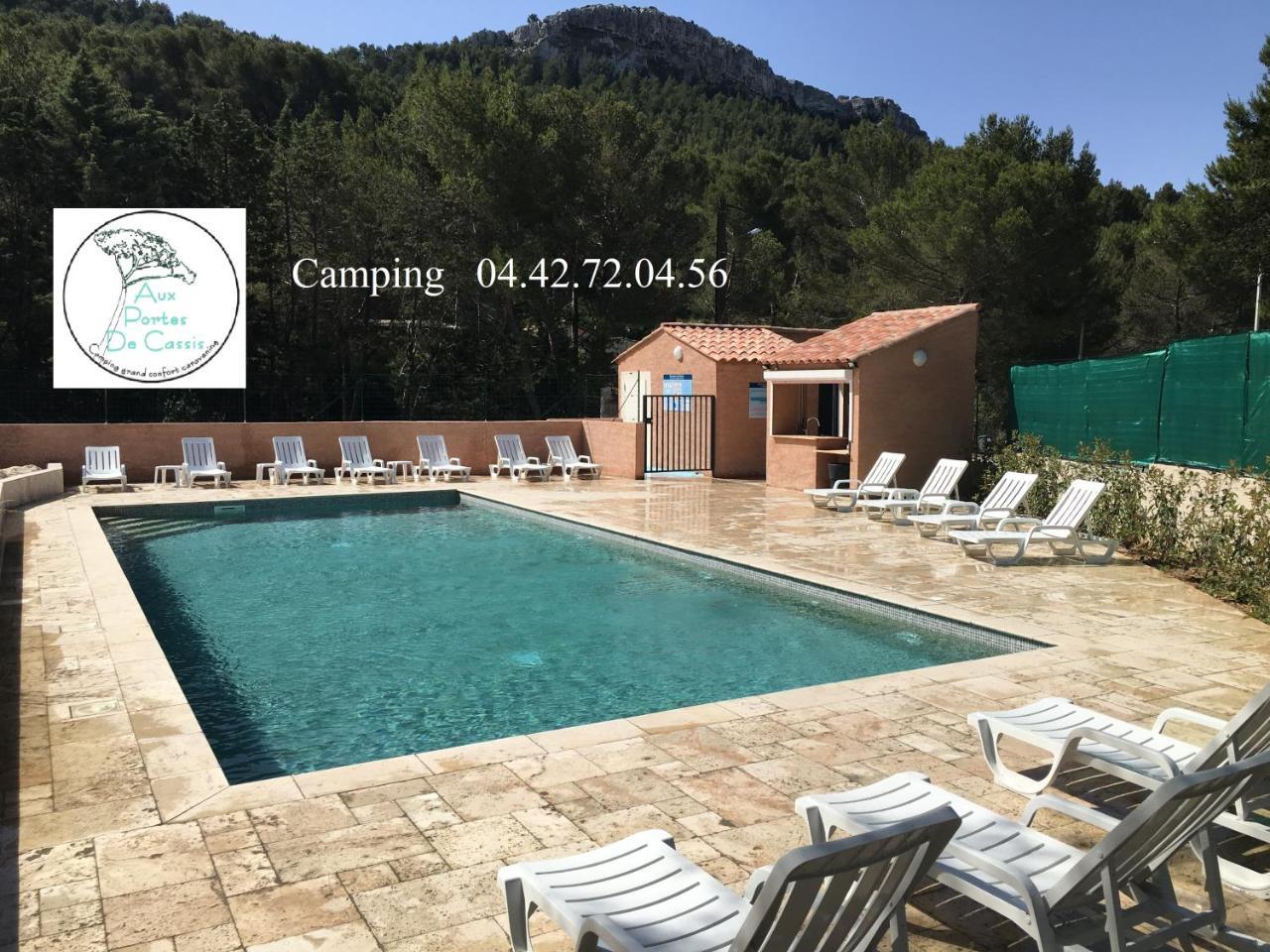 Camping Aux Portes De Cassis Roquefort la Bedoule Bagian luar foto